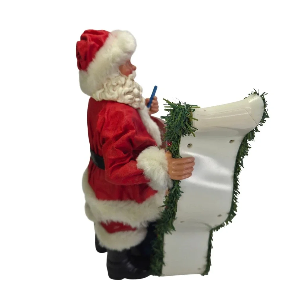 Possible Dreams Santa Claus A Lengthy List Christmas Musical Lighted Vtg Video